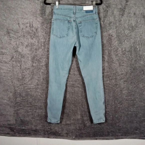 RE/ done made in USA button fly High rise women's jeans size 25 - Picture 3 of 11